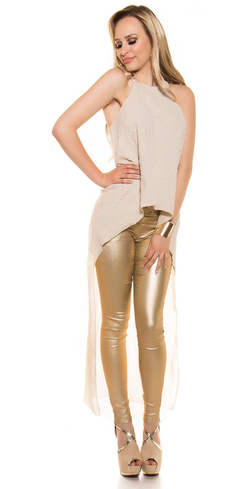 elegantes Neck-Top