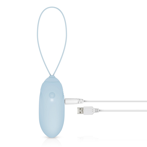 LUV001BLU_9 Vibro Ei - kabellos steuerbar - hellblau